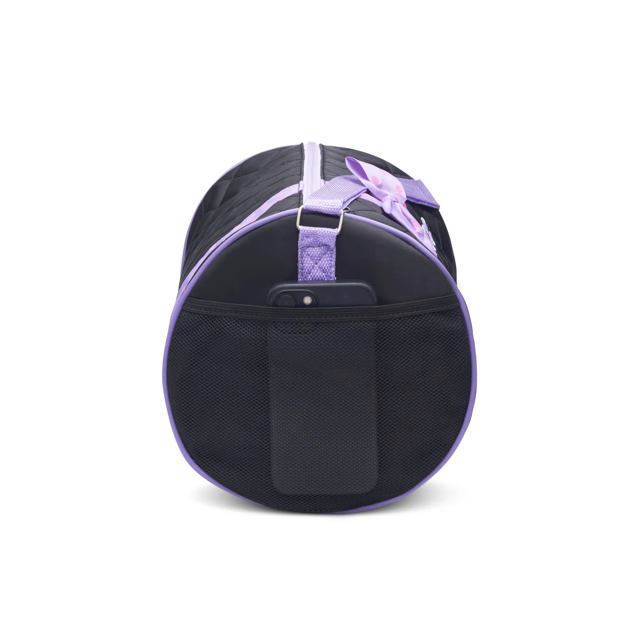 Girls Dance Duffle Bag Quilted with Bow
