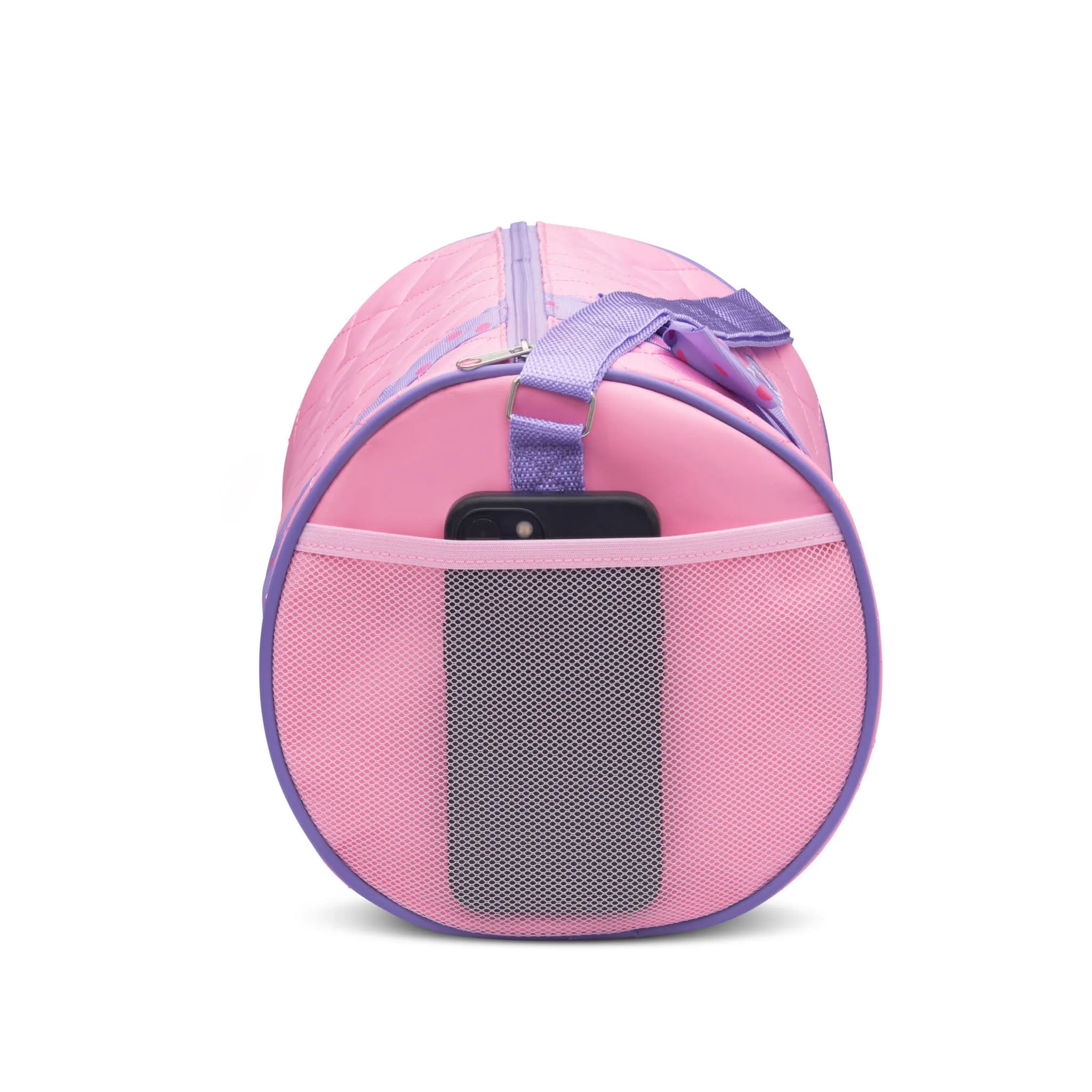 Girls Dance Duffle Bag Quilted with Bow