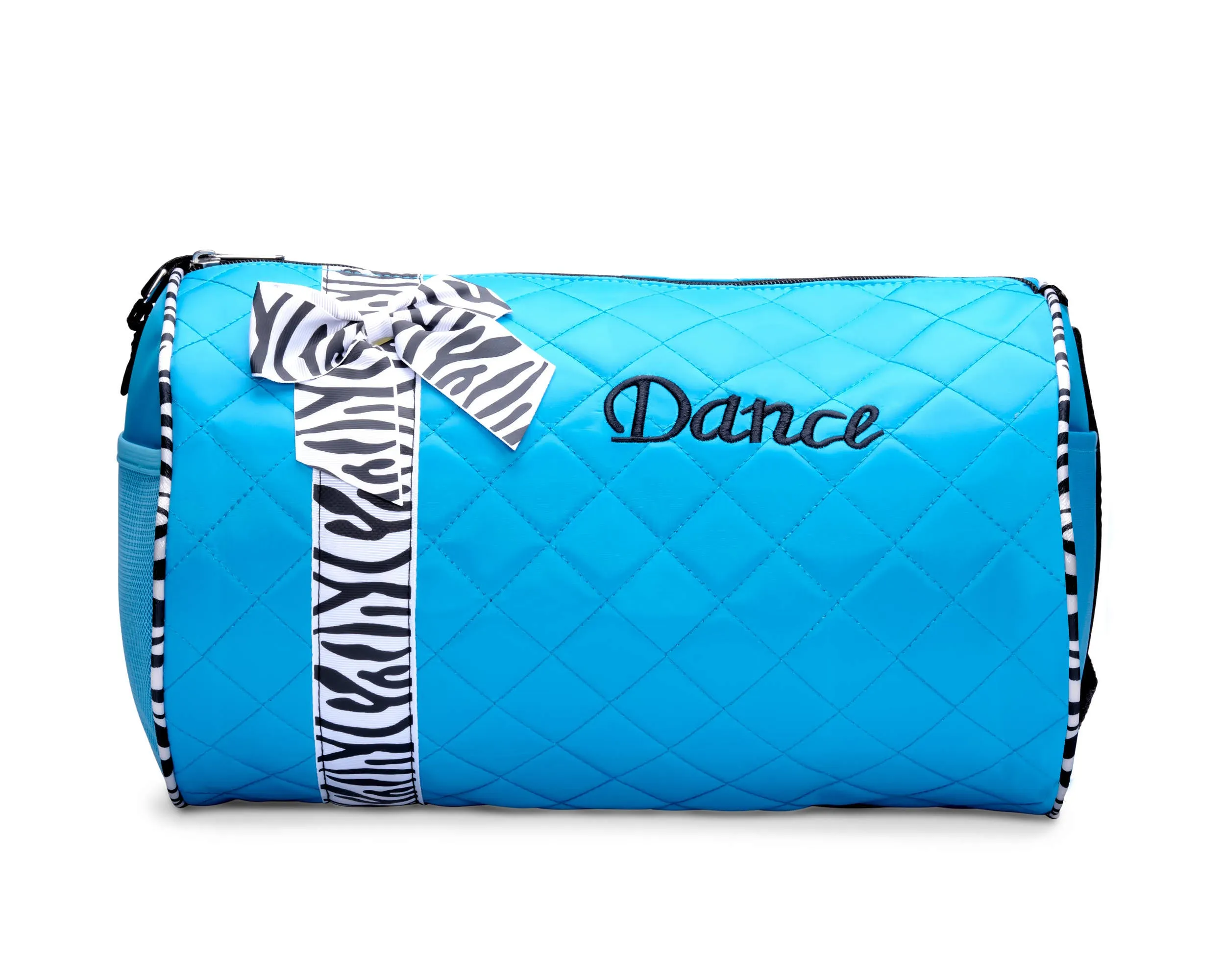 Girls Dance Duffle Bag Quilted with Bow