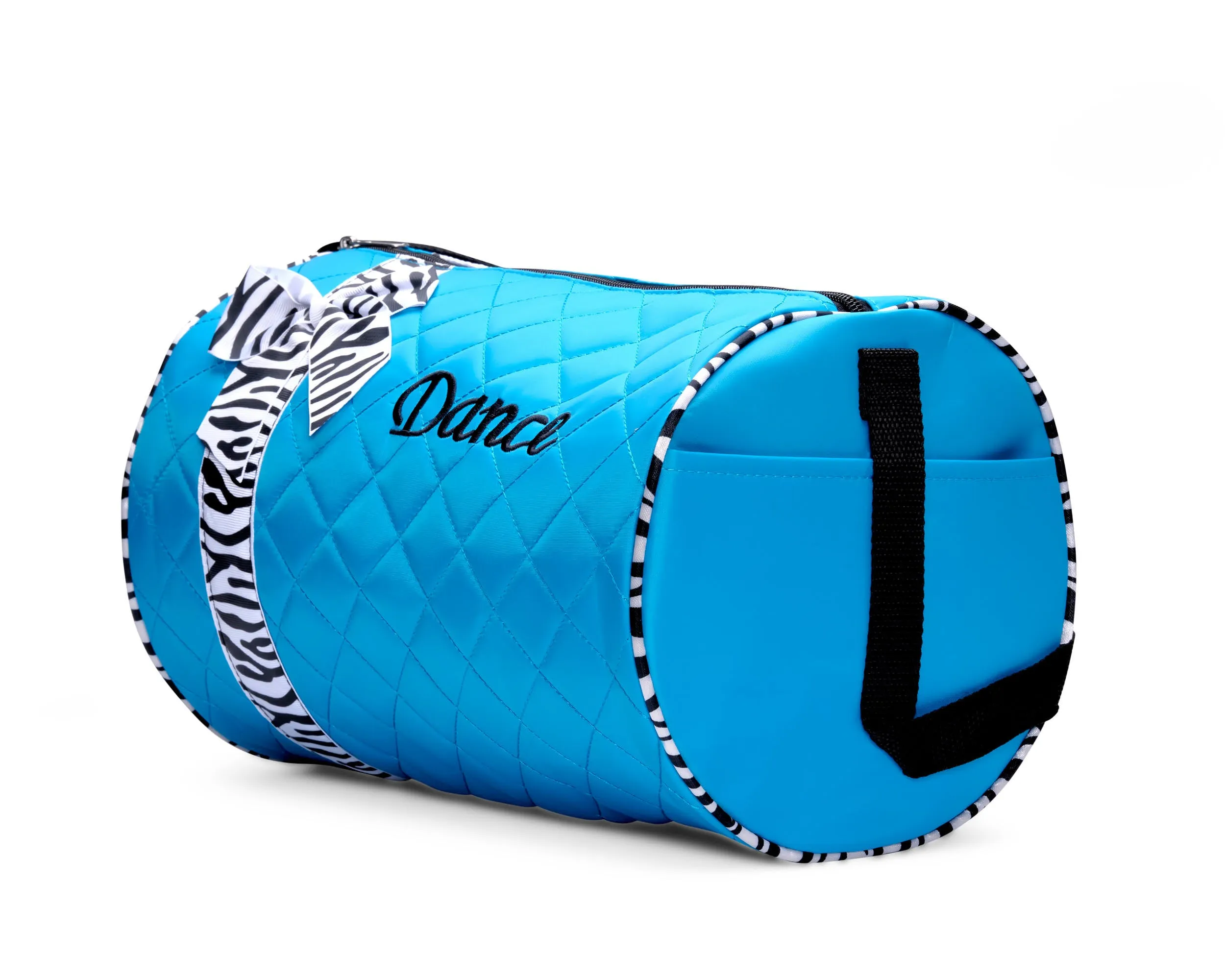 Girls Dance Duffle Bag Quilted with Bow