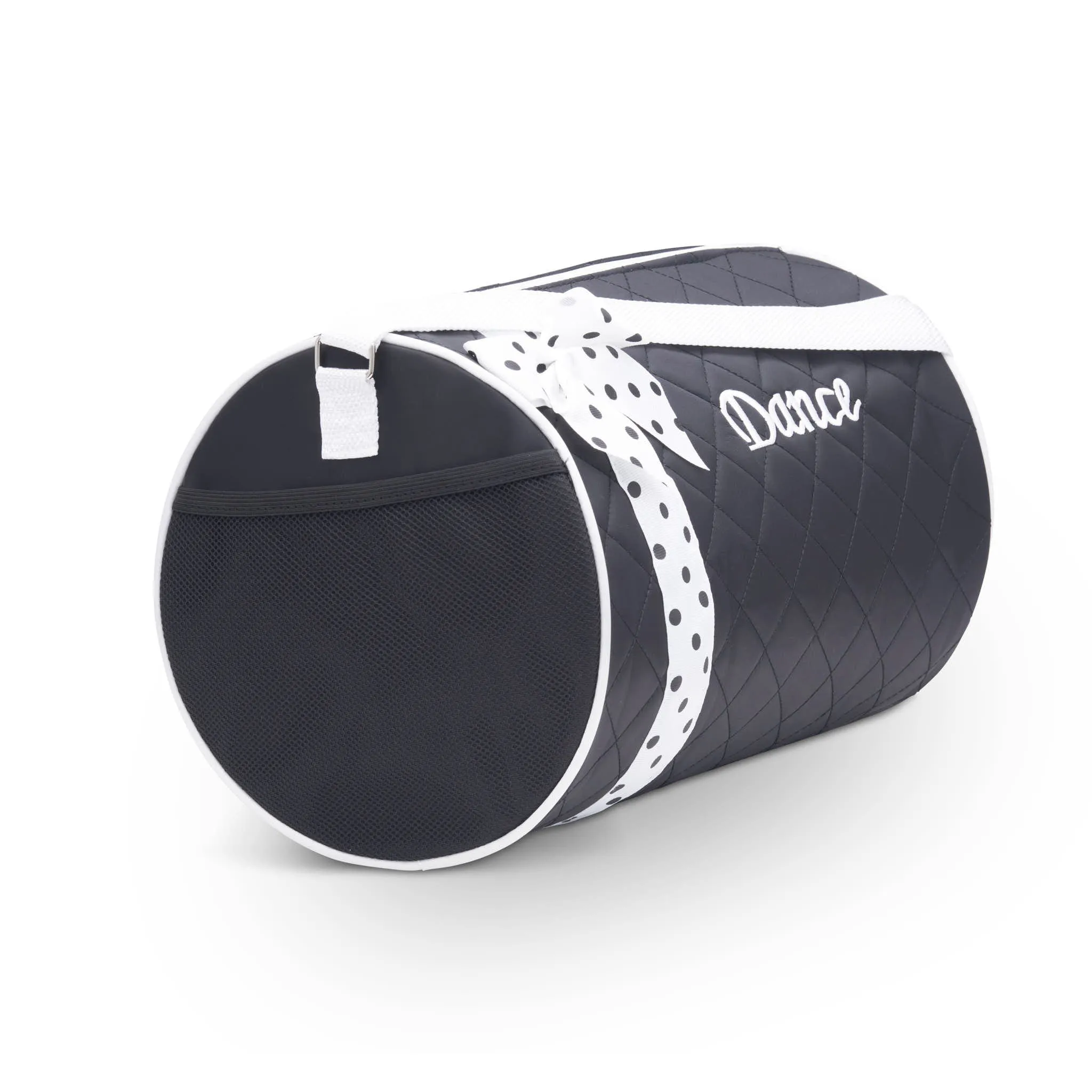 Girls Dance Duffle Bag Quilted with Bow