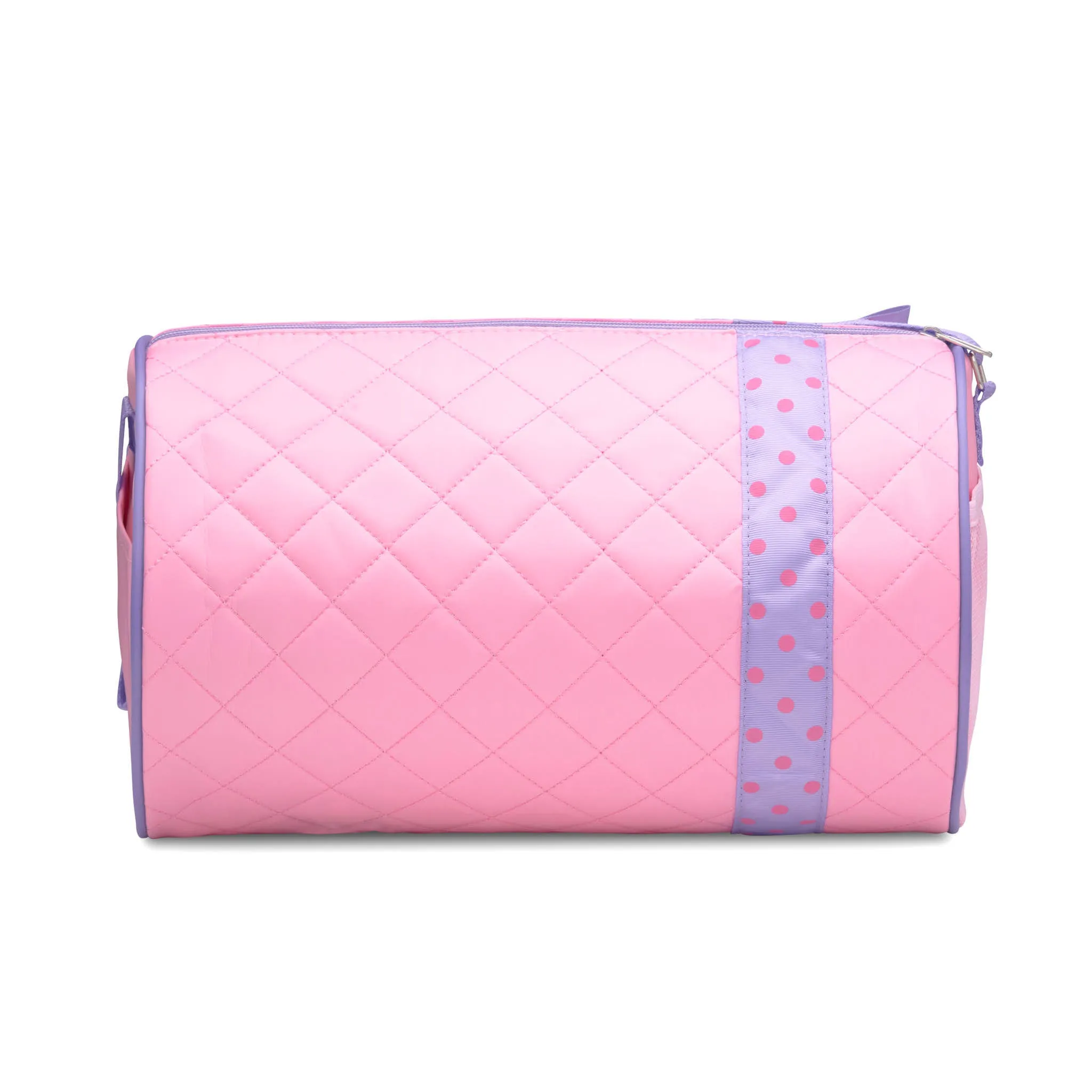Girls Dance Duffle Bag Quilted with Bow
