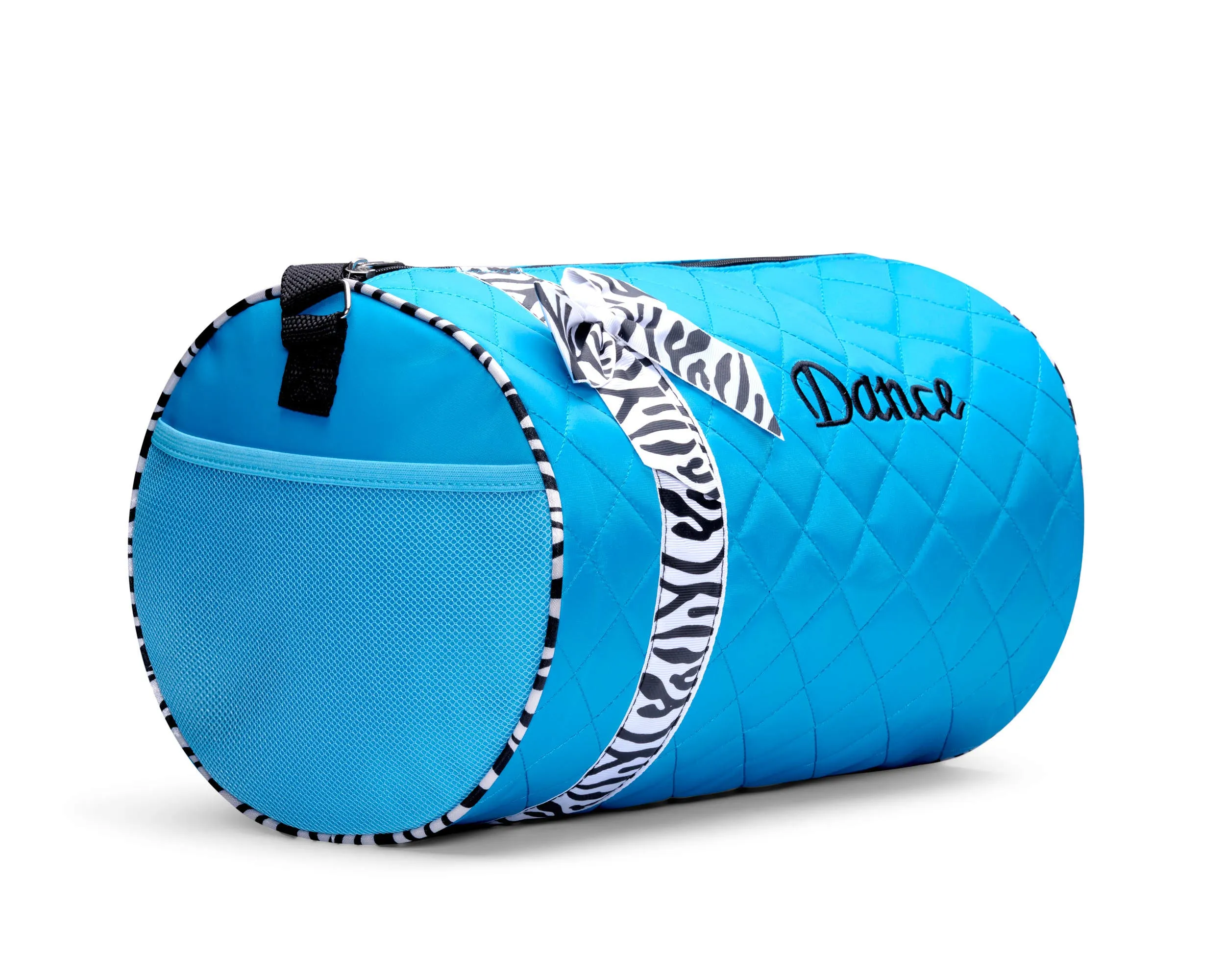 Girls Dance Duffle Bag Quilted with Bow