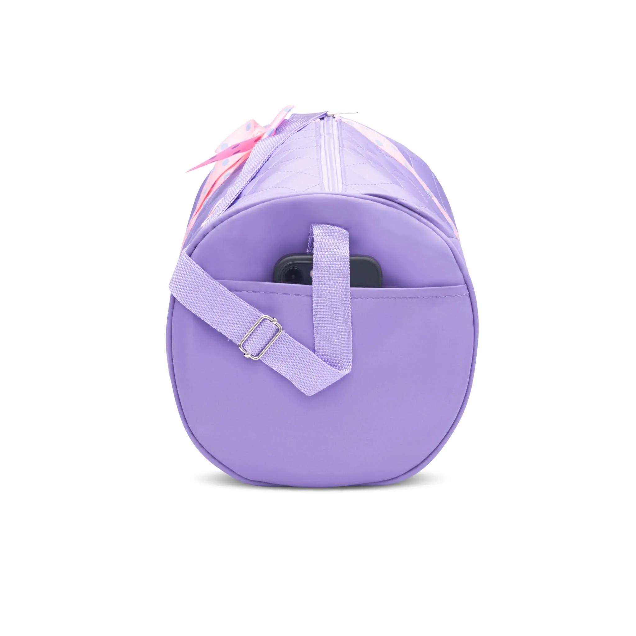 Girls Dance Duffle Bag Quilted with Bow