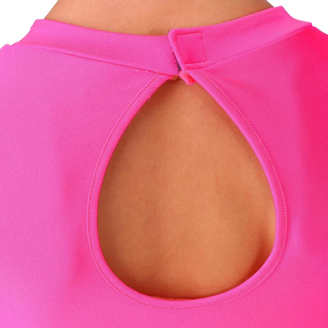 Girls' Sleeveless Gym Leotard - Pink