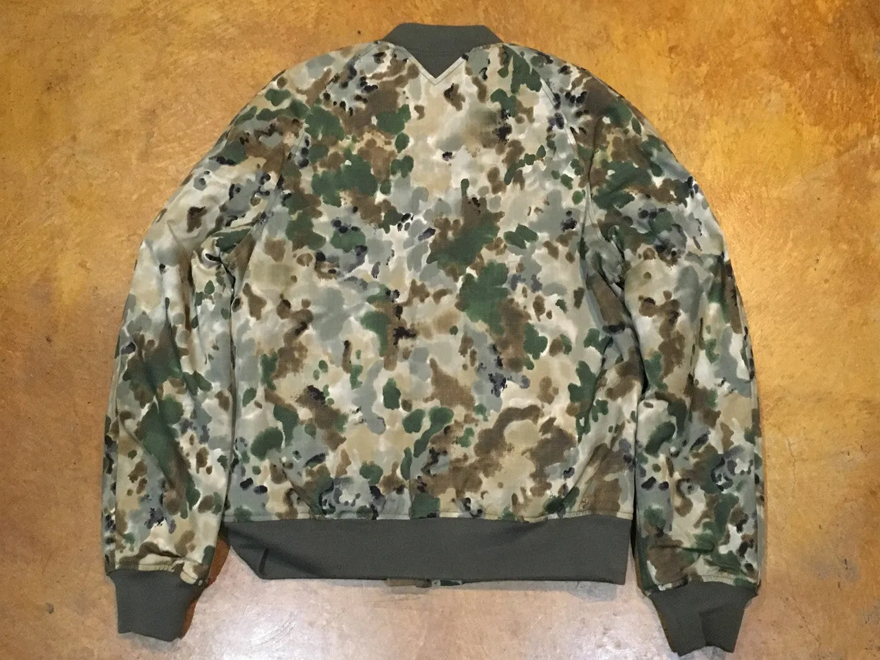 GMCPS0007-SWC03  I.Spiewak & Sons Woodland MA-1 Jacket Woodland Camouflage