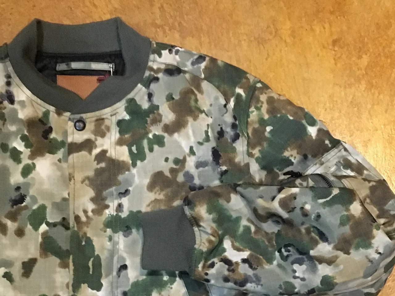 GMCPS0007-SWC03  I.Spiewak & Sons Woodland MA-1 Jacket Woodland Camouflage