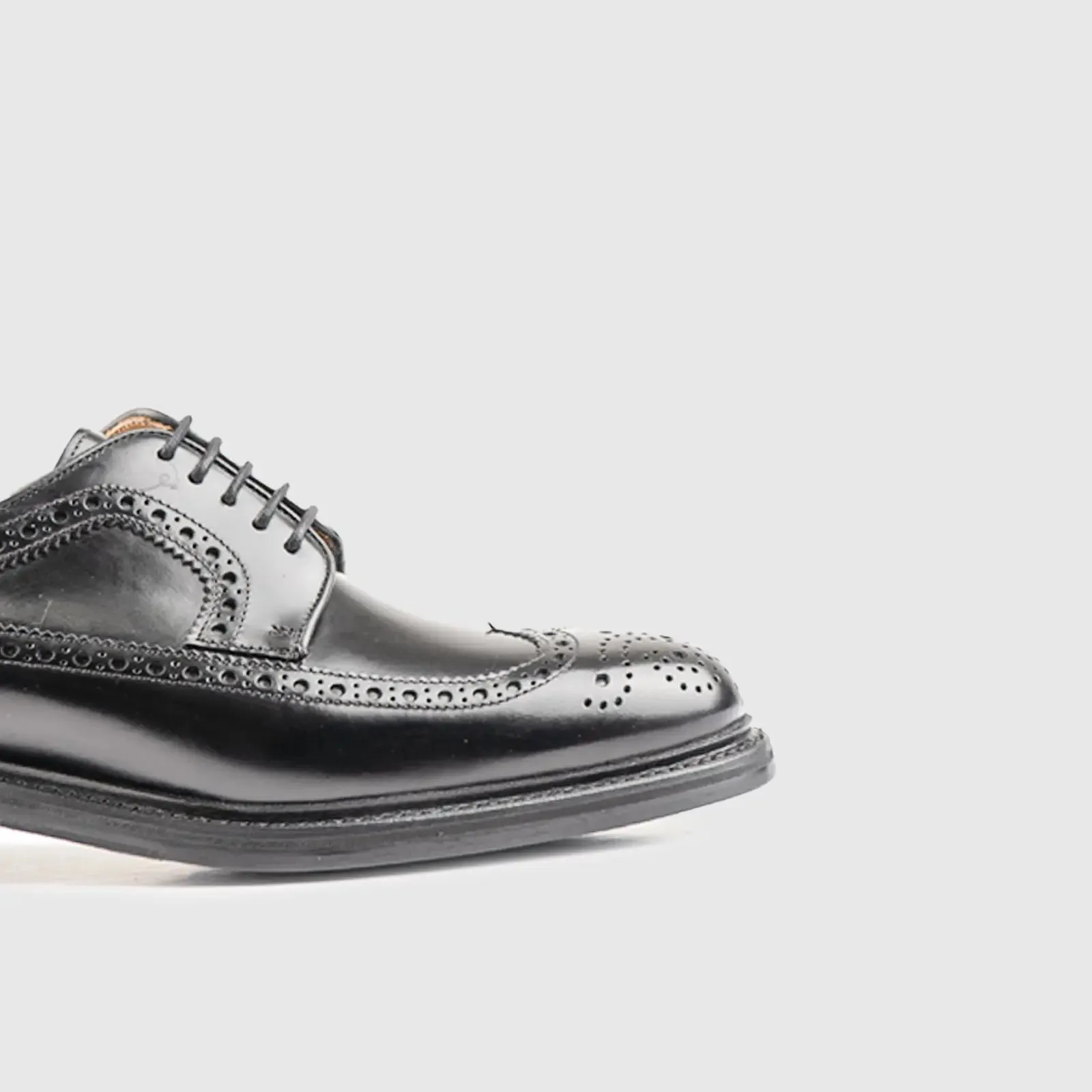 Goodyear Welt Long Wing Brogue 3681 Black