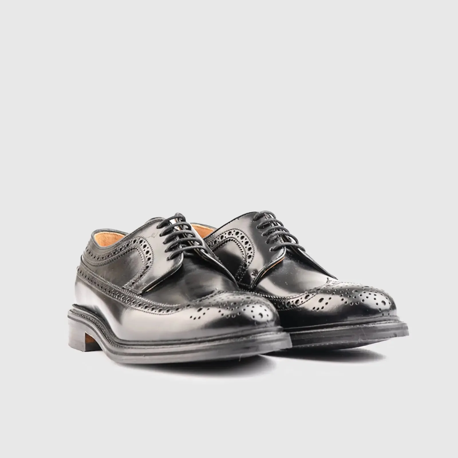 Goodyear Welt Long Wing Brogue 3681 Black