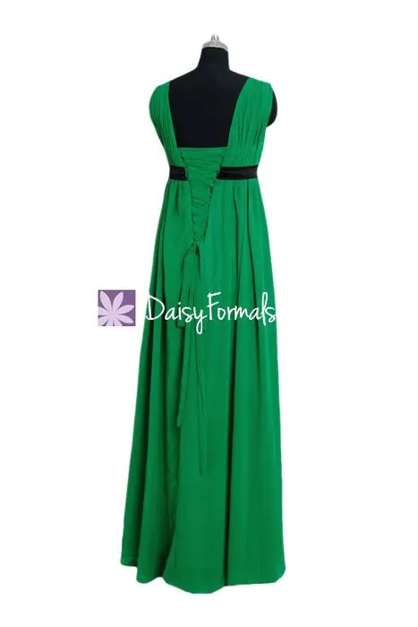 Green Empire Evening Dress,Green Maternity Party Dress,Maternity Formal Dress(BM1029)