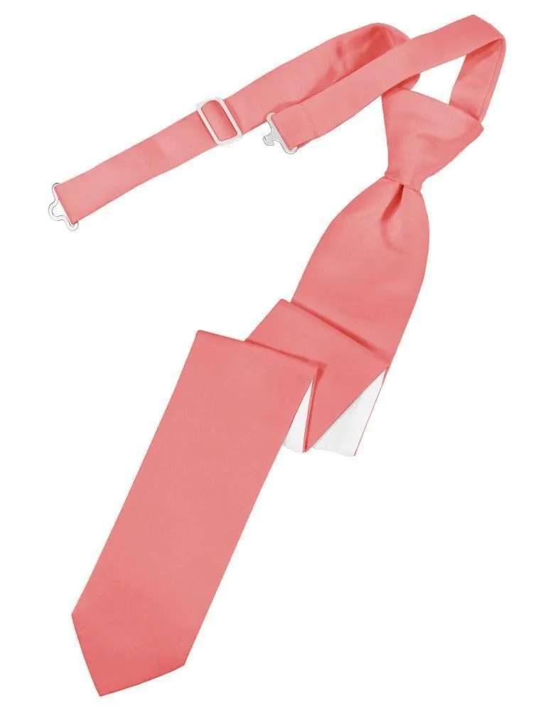 Guava Luxury Satin Skinny Necktie