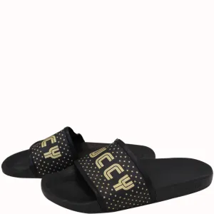 GUCCI Black Supreme Canvas Slide Sandal Size 11 519982 - Last Call