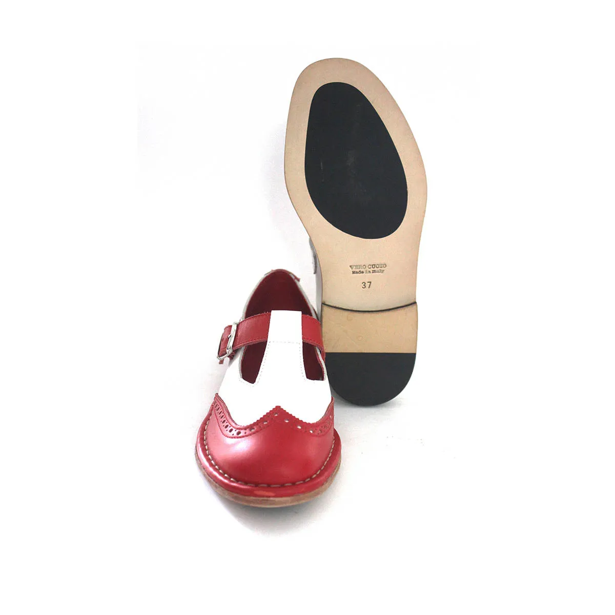HAND 81 - T-strap Oxford
