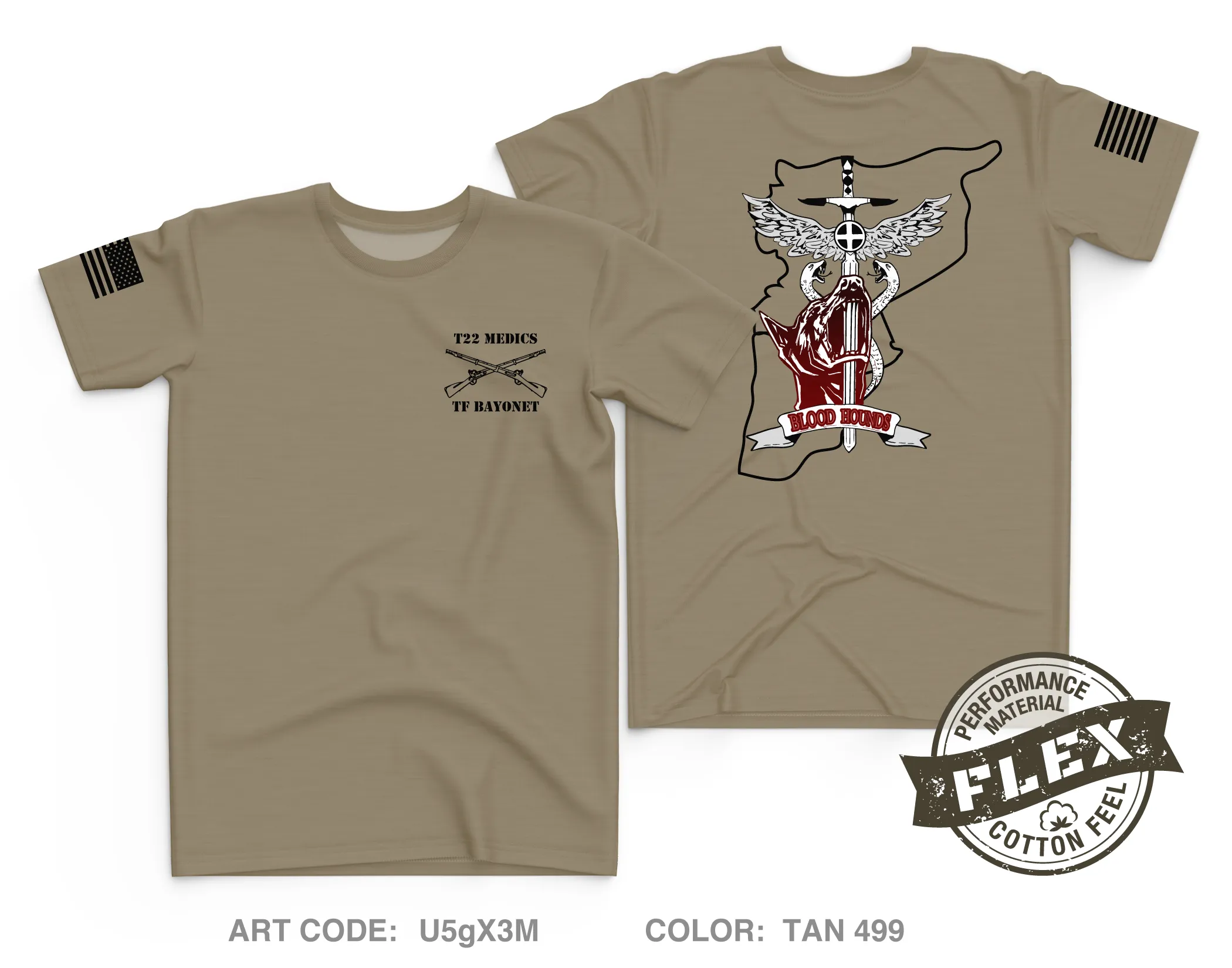 HHC, 1-178 IN BN Core Men's SS Flex Performance Tee - U5gX3M