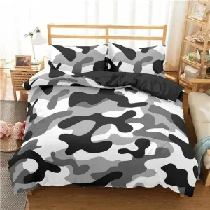 Housse de couette 220x240 ado militaire