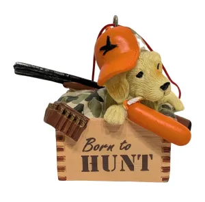Hunting Dog Ornament - Born To Hunt