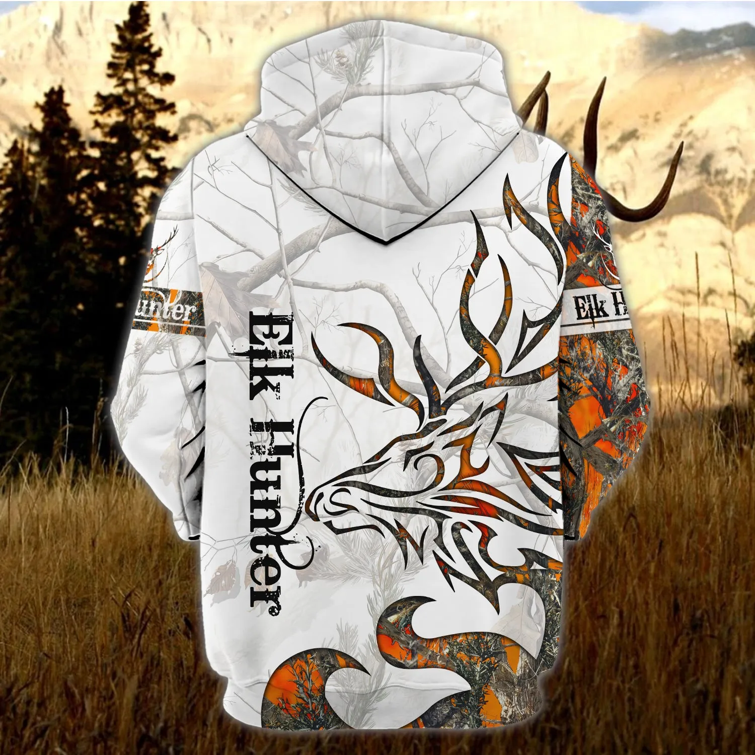 Hunting - Personalized Name 3D Zipper hoodie 108 - Mitru