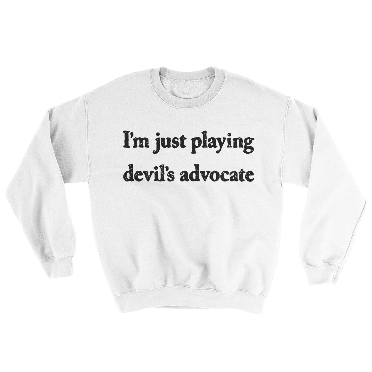 I’m Just Playing Devil’s Advocate Ugly Sweater