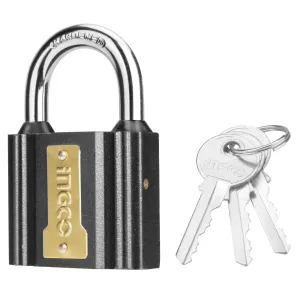 Ingco Iron Padlock with Brass Lock Cylinder