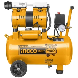 Ingco Silent And Oil Free Air Compressor 1.0HP 40L - ACS175406