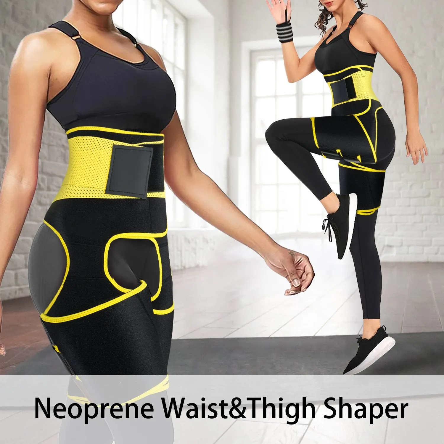 Junlan 3 in 1 Weight Loss Waist /Thigh/Hips Trimmer