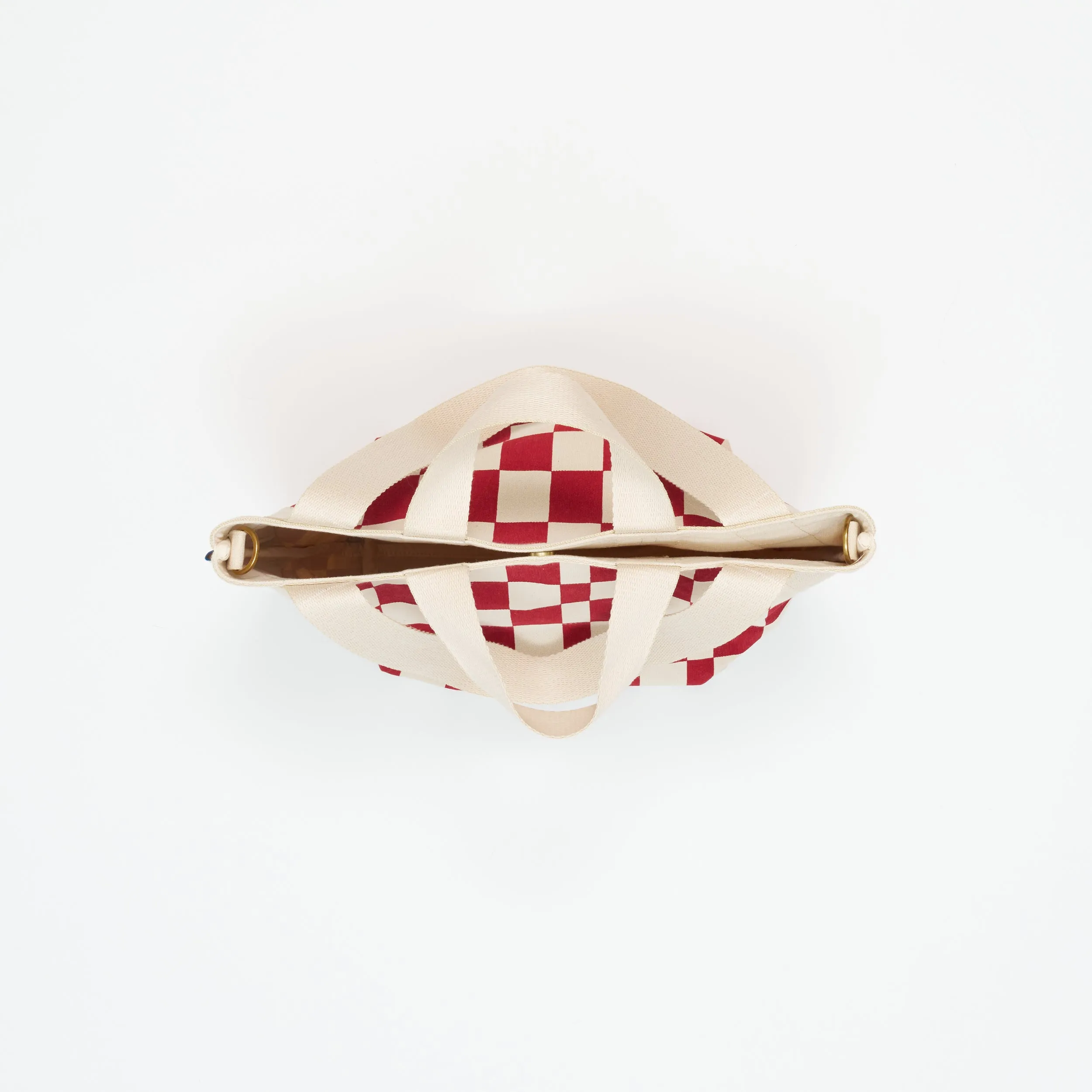 Karibu Tote - Large - Cherry Checker