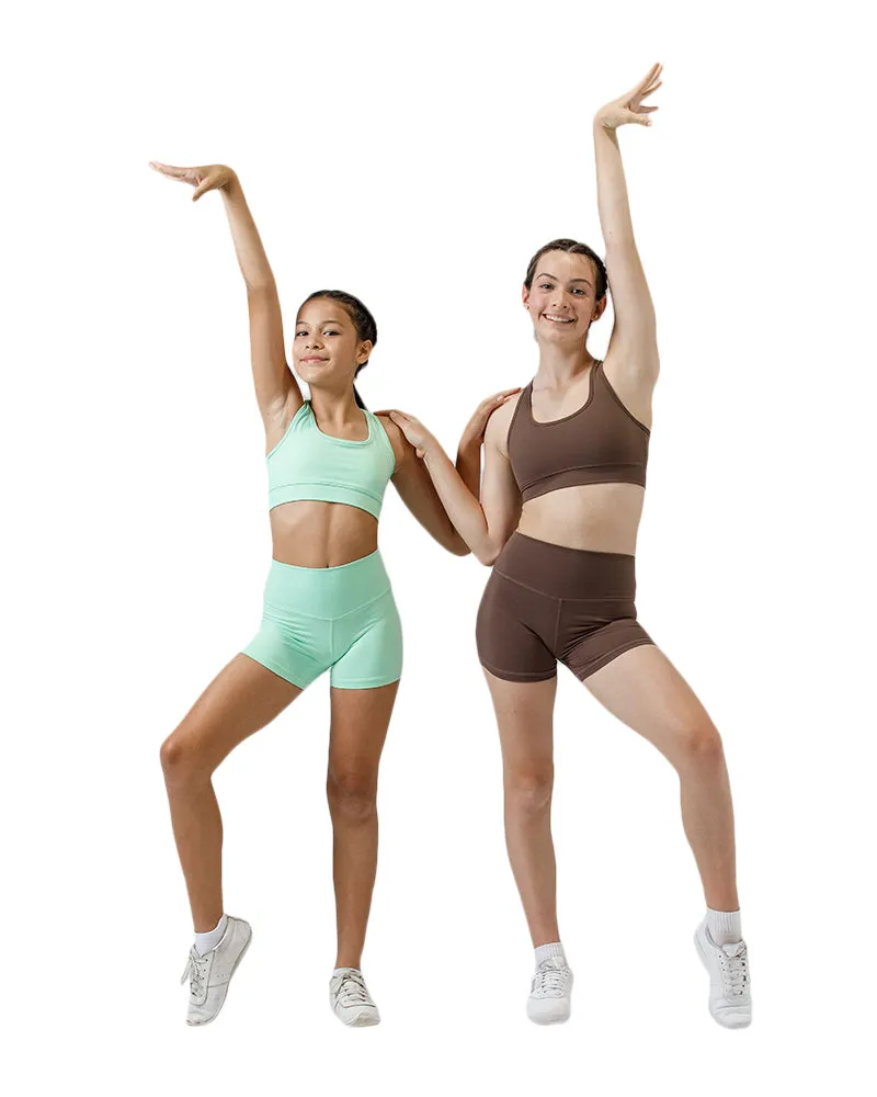 Kids Hi-Rise Short - Neo Mint