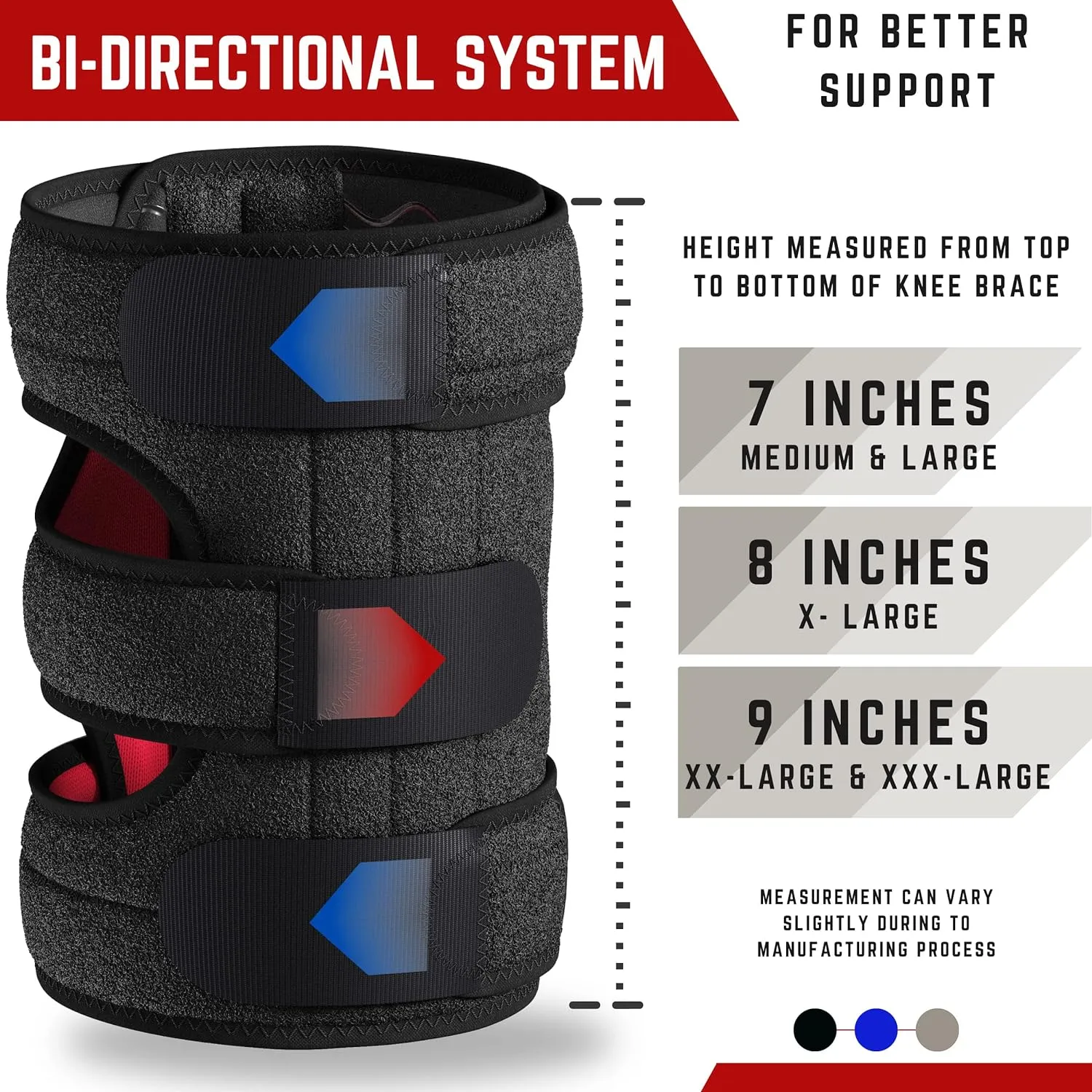 Knee Brace Support - Knee Braces for Knee Pain