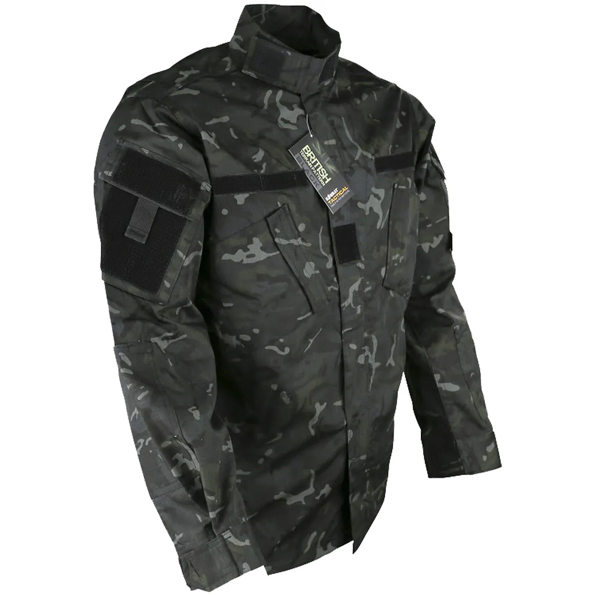 Kombat Tactical ACU Shirt Black Camo