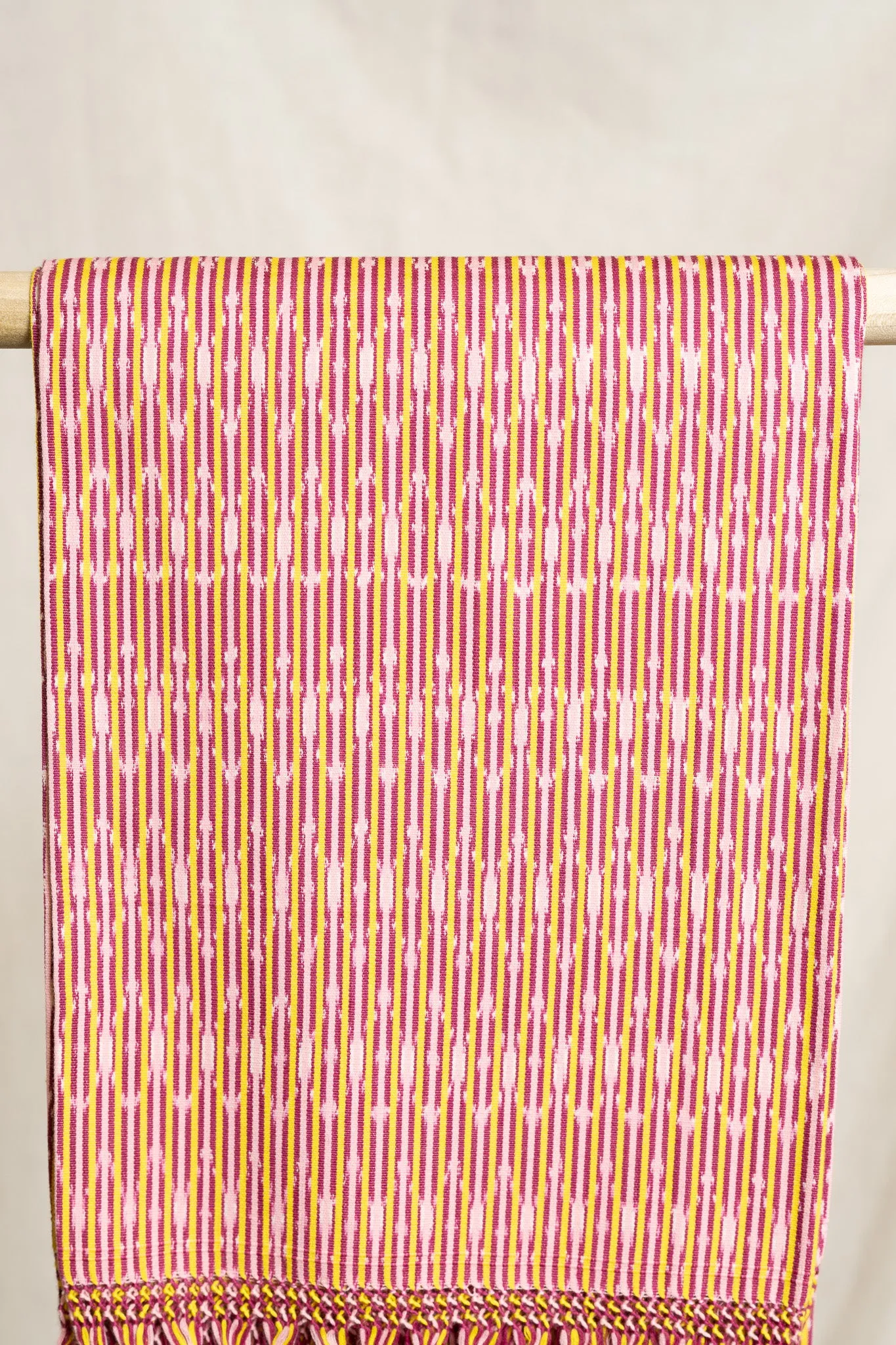 Large Beaded Rebozo - Mandarin