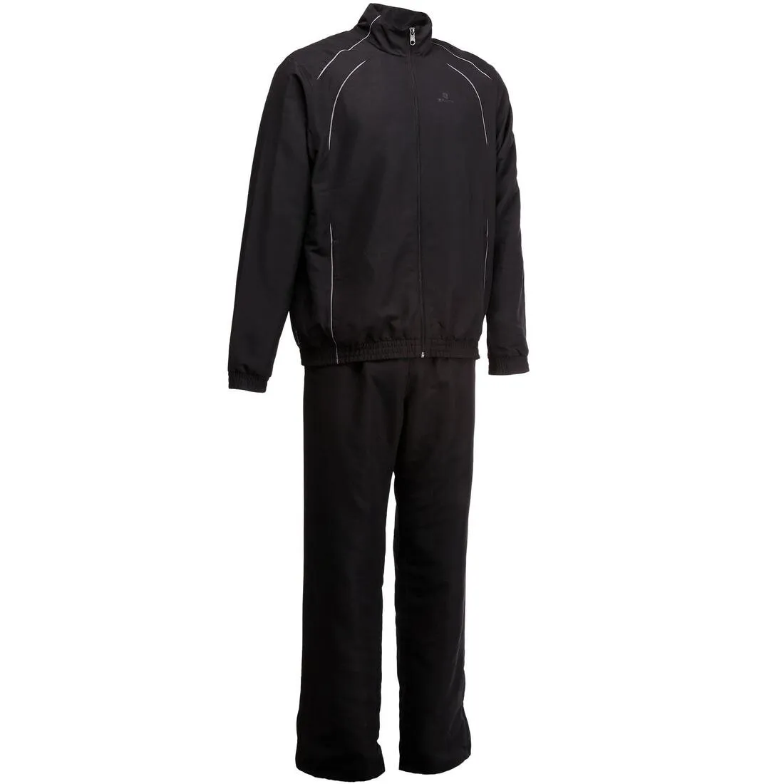 Lightweight Fitness Woven Tracksuit - Black