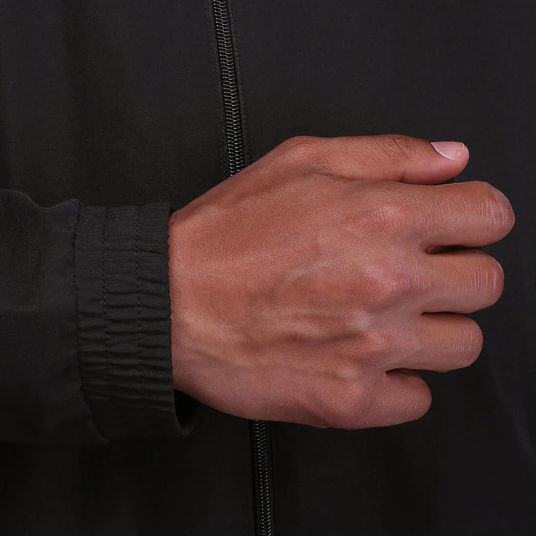 Lightweight Fitness Woven Tracksuit - Black