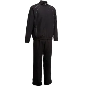 Lightweight Fitness Woven Tracksuit - Black