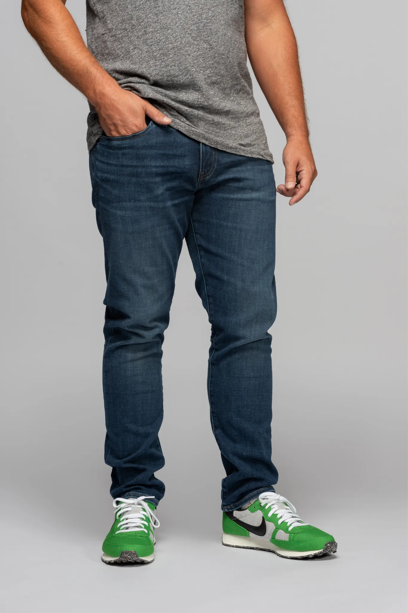 Lightweight Jean - Dark Medium Indigo
