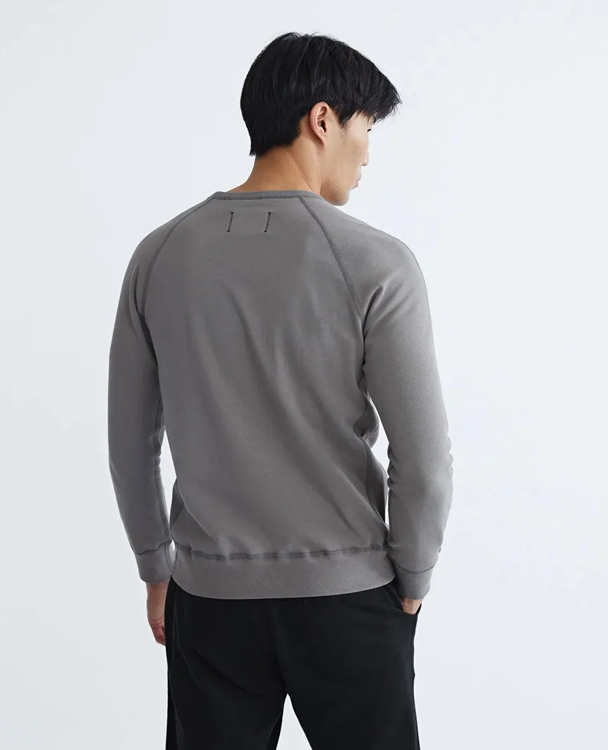 Lightweight Terry Crewneck Quarry