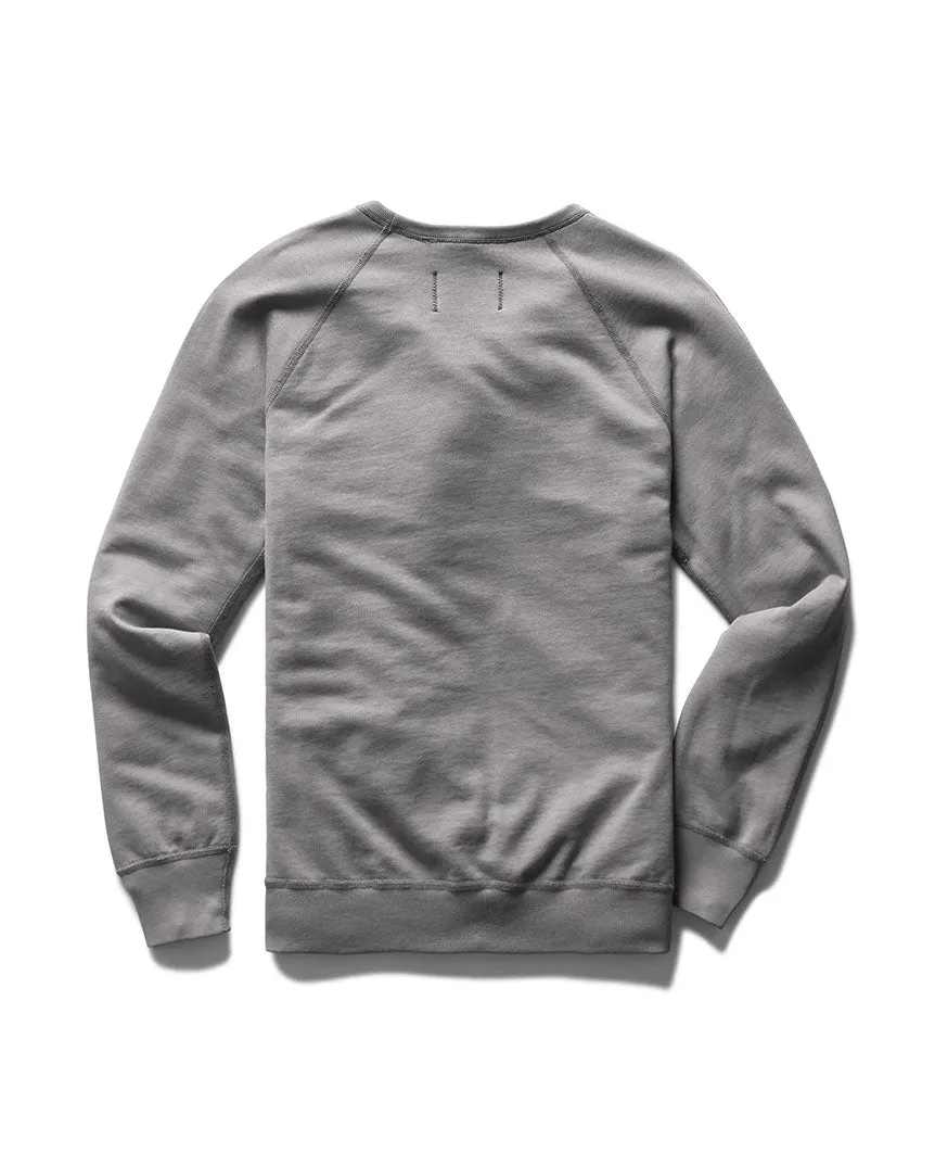 Lightweight Terry Crewneck Quarry