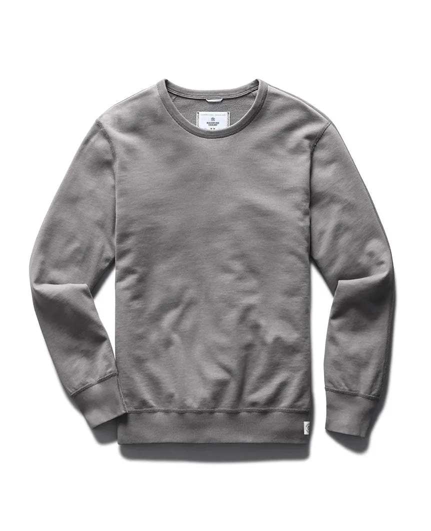 Lightweight Terry Crewneck Quarry
