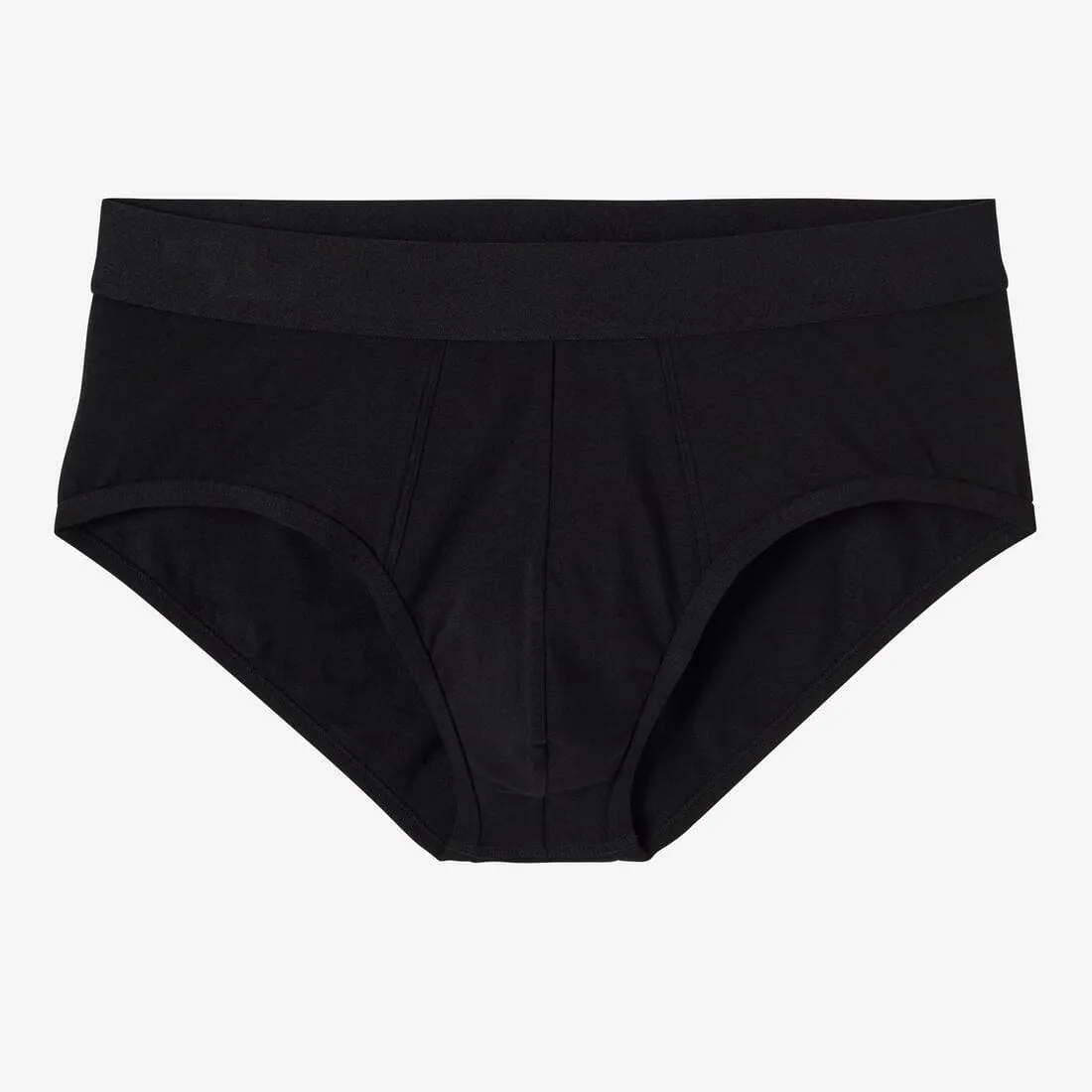 Lot x2 Slips fitness droite coton majoritaire - 500 noir gris