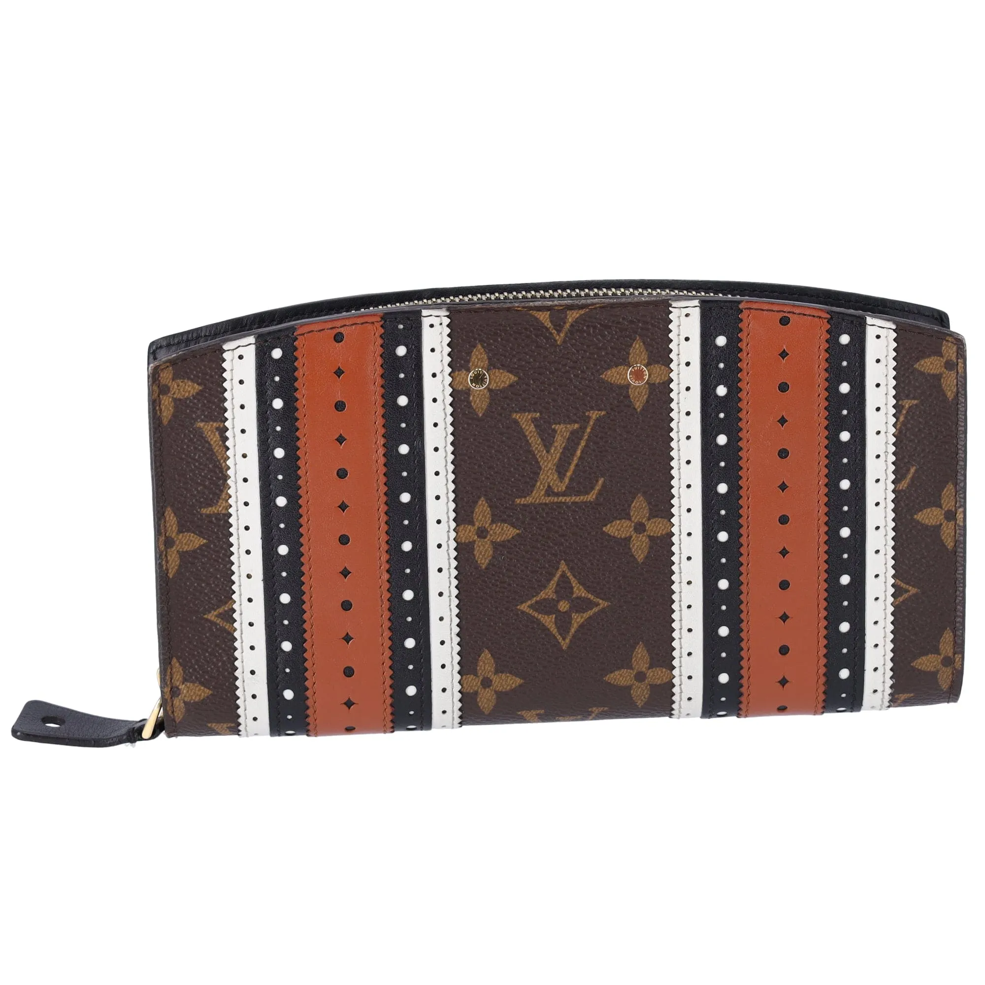 Louis Vuitton Steamer Zippy Wallet Limited Edition Brogue Monogram M62873