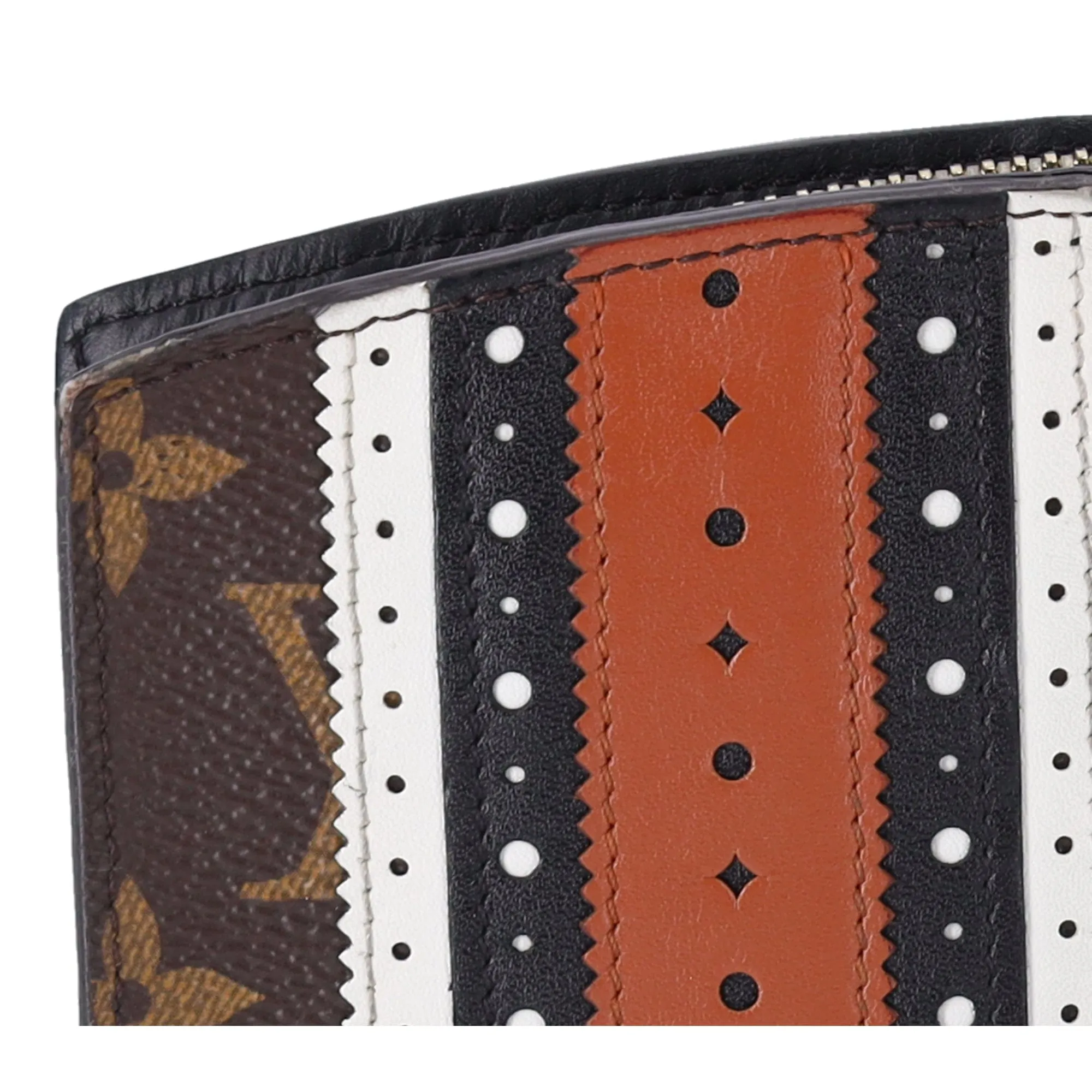 Louis Vuitton Steamer Zippy Wallet Limited Edition Brogue Monogram M62873