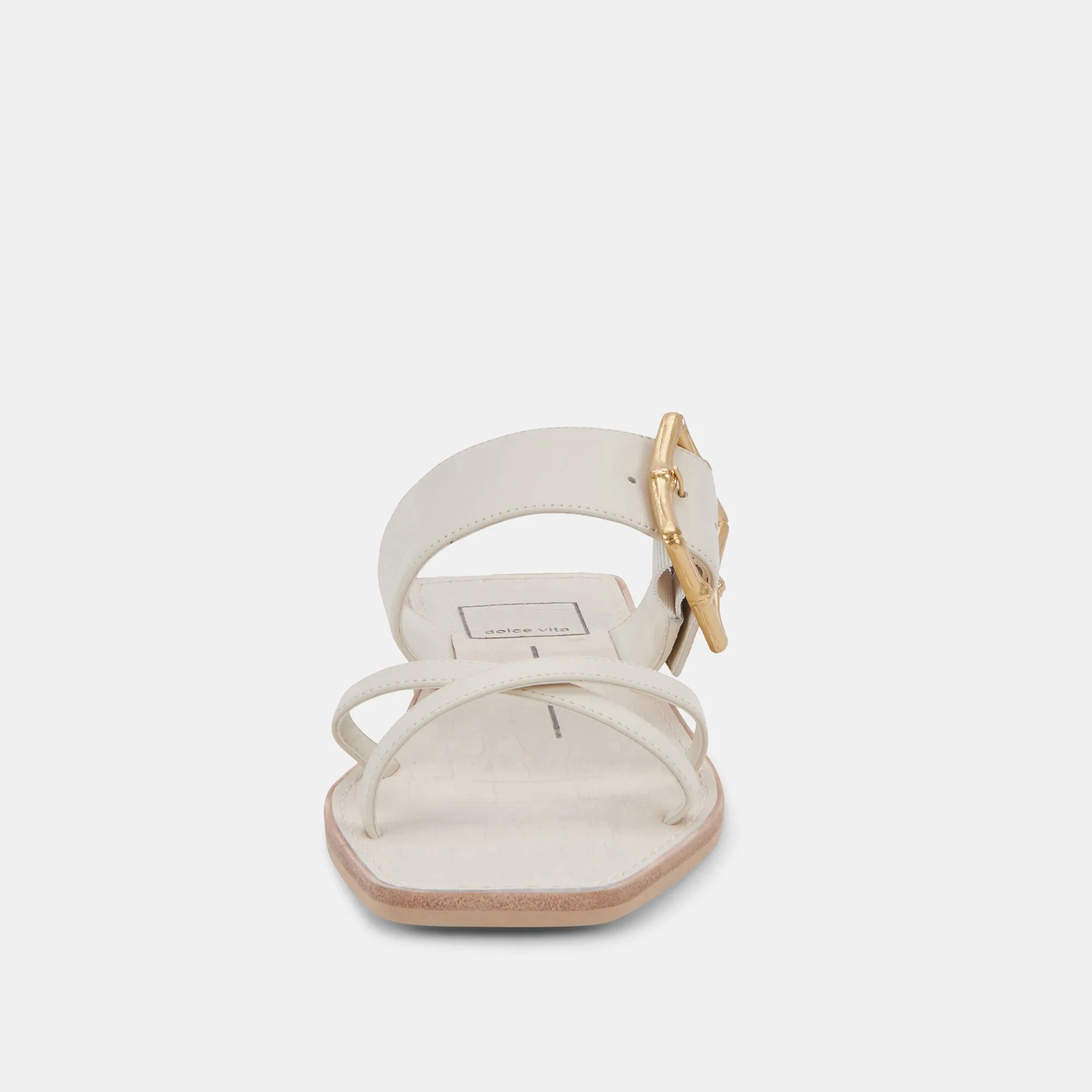 LOWYN SANDALS IVORY LEATHER
