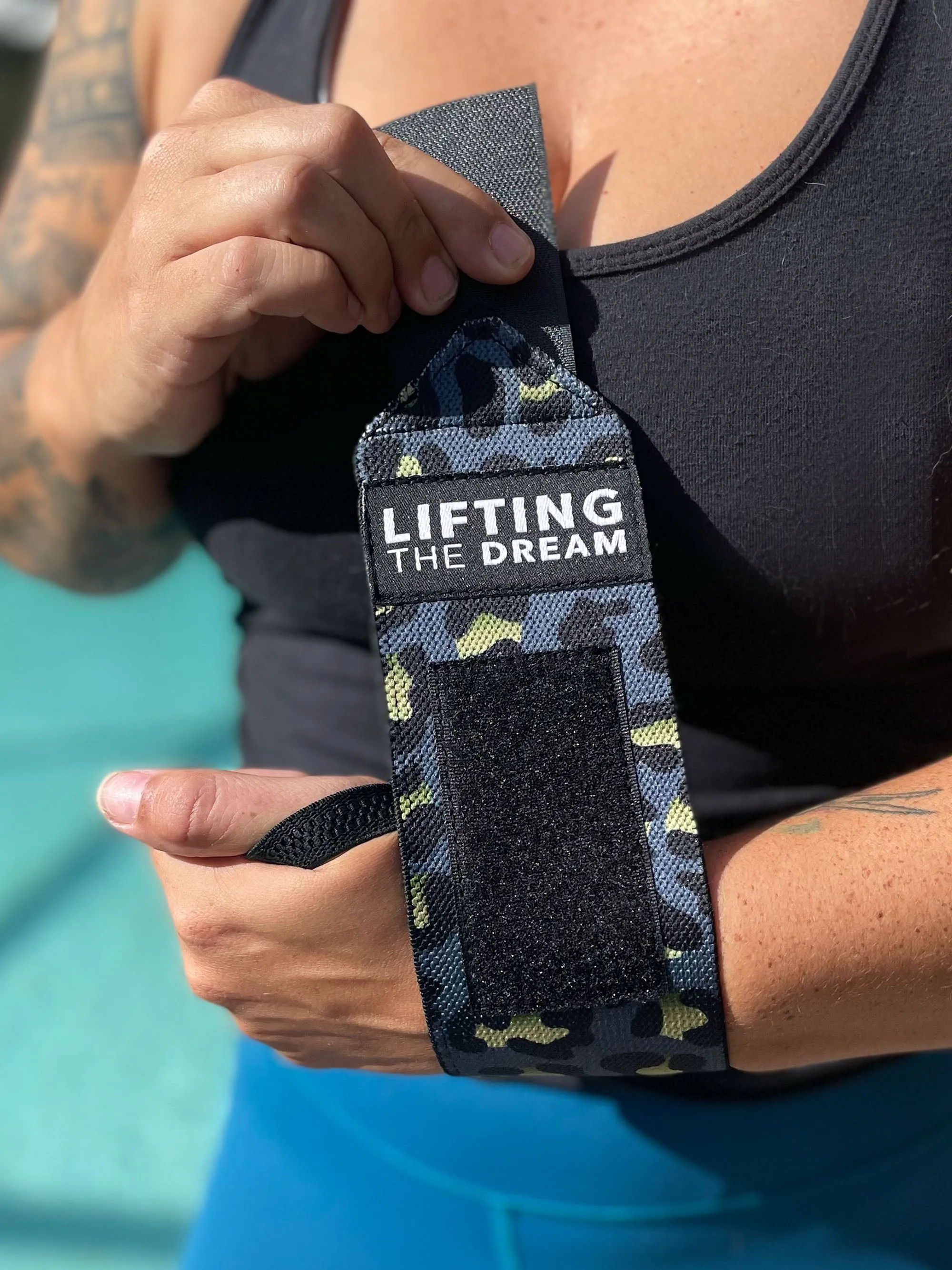 Lucky Leopard Wrist Wraps