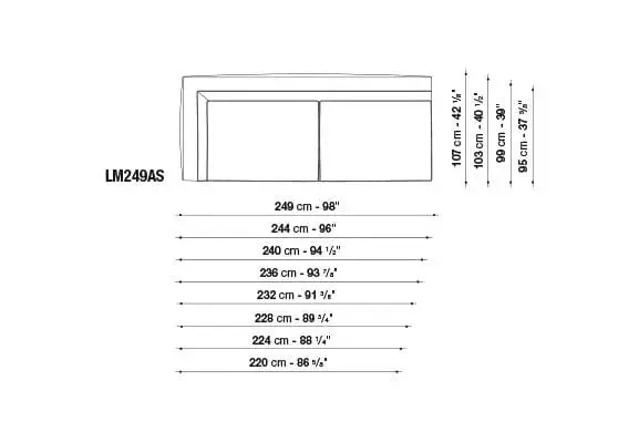 Lucrezia "To Size" - Sofa