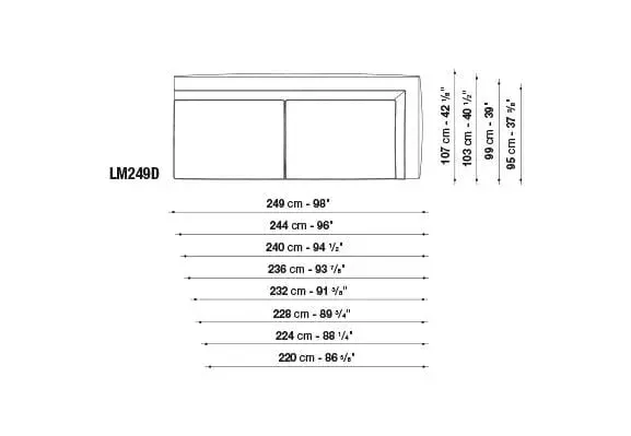 Lucrezia "To Size" - Sofa