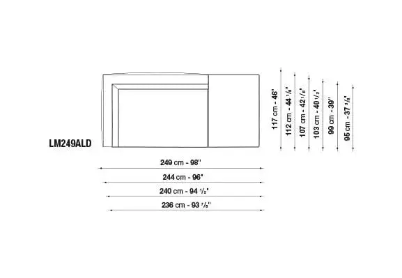 Lucrezia "To Size" - Sofa