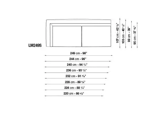 Lucrezia "To Size" - Sofa