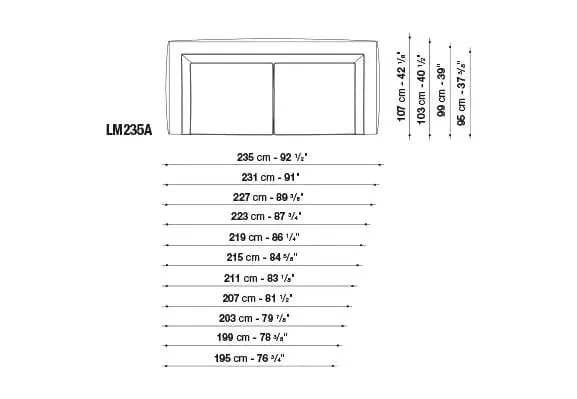 Lucrezia "To Size" - Sofa