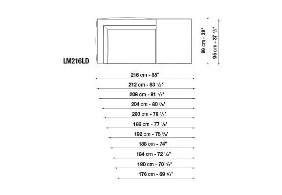 Lucrezia "To Size" - Sofa