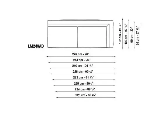 Lucrezia "To Size" - Sofa