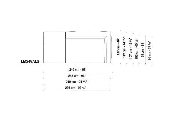 Lucrezia "To Size" - Sofa